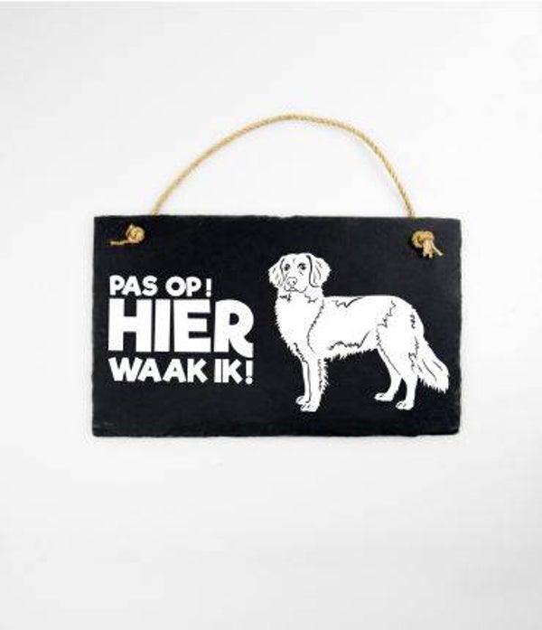 Leien bord hond Stabij