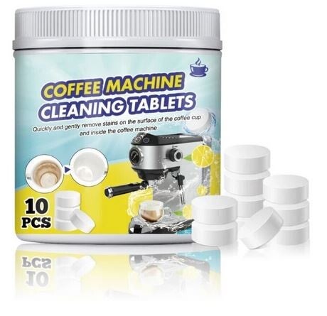 Kaffeemaschine Reinigungstabletten Entkalkungsmittel für Kaffeevollautomaten