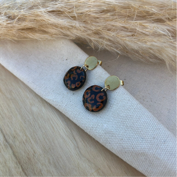 Bella Leopard Brown/Black