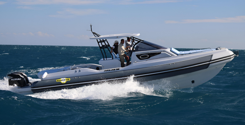Gommone geomarine Maxline 38 laterale destra