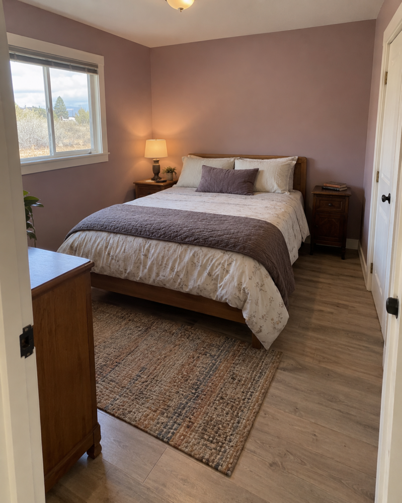 Bedroom finish