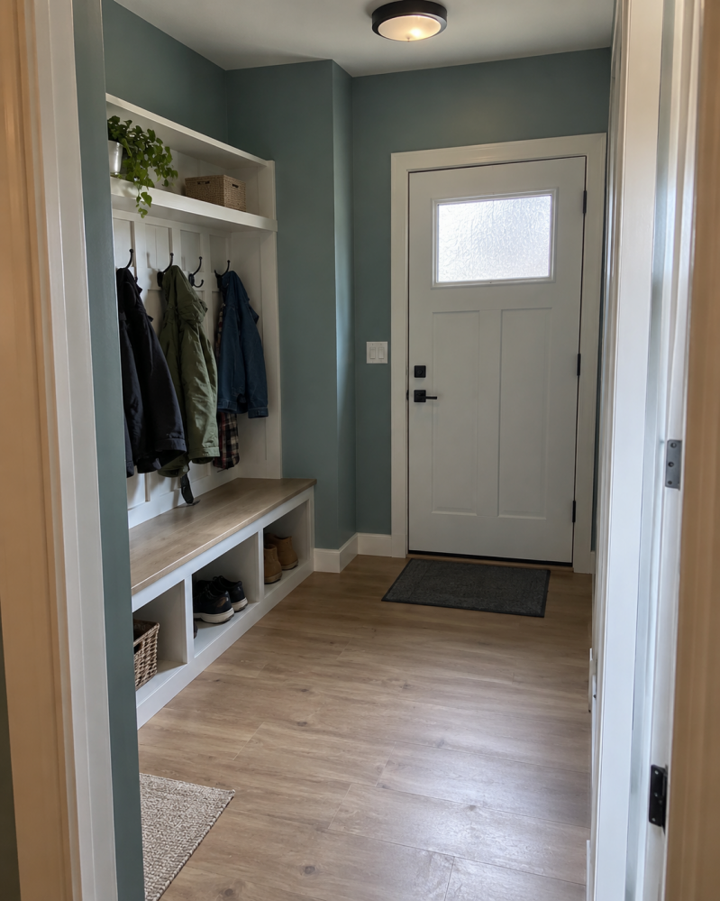 Entryway and trim