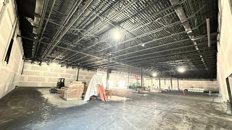 Warehouse ceiling coating