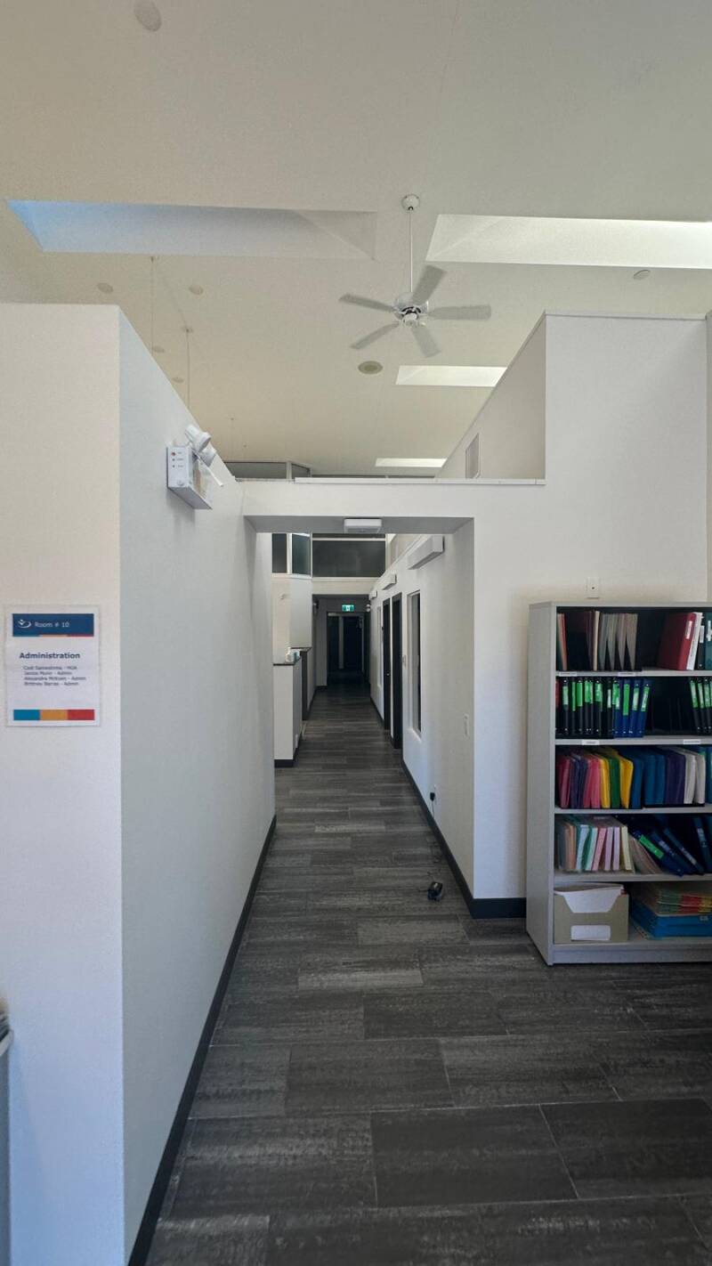 Office hallway