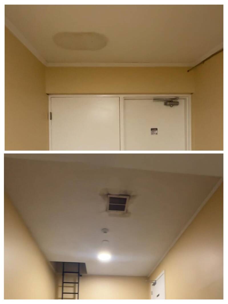 Ceiling repair details