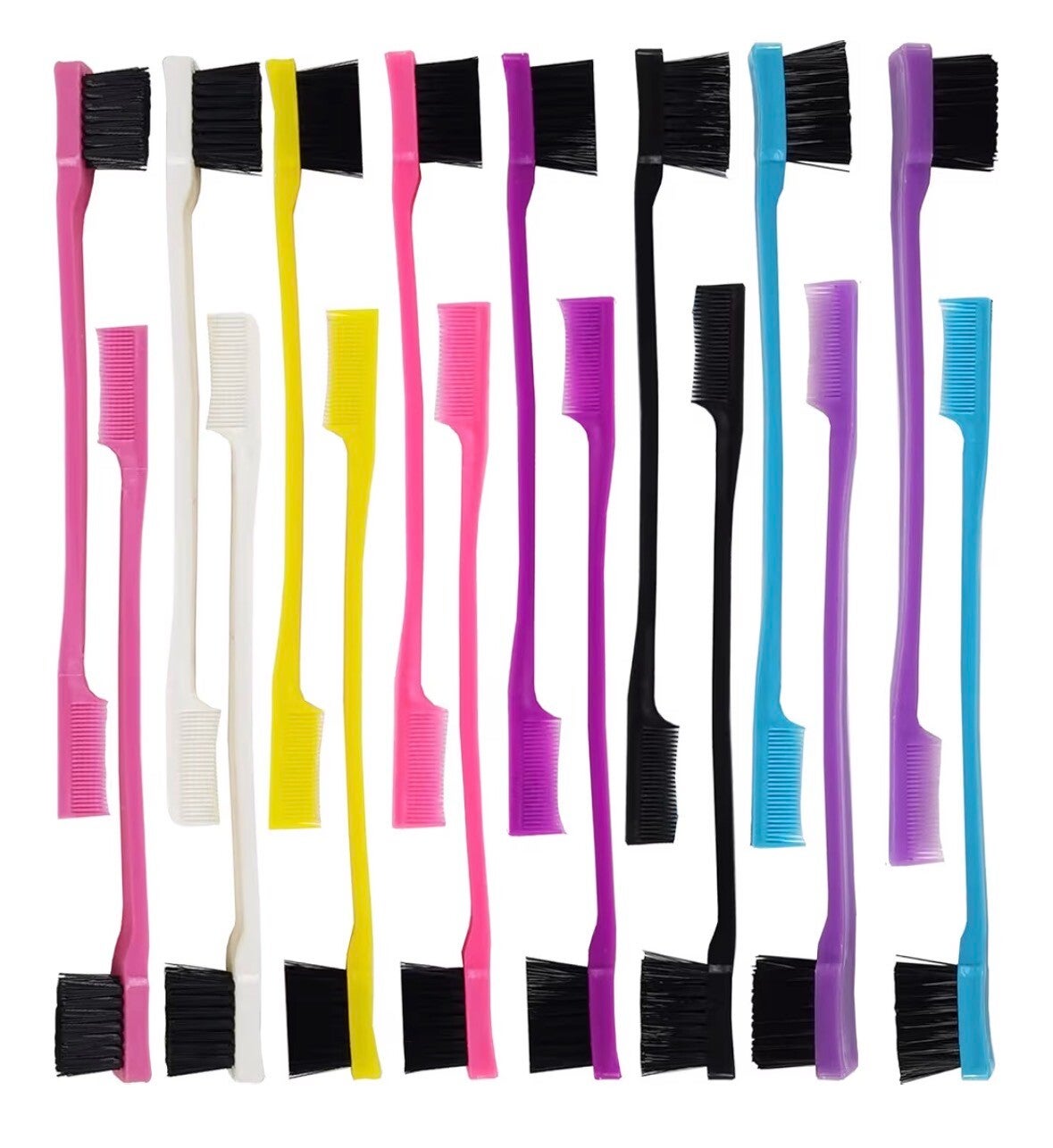 Hair brush foxi fresh double sided brush for baby hair