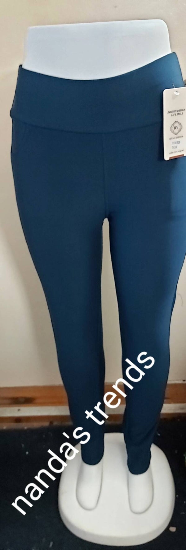 Nieuwe comfortbroek teal(blauw/petrol)