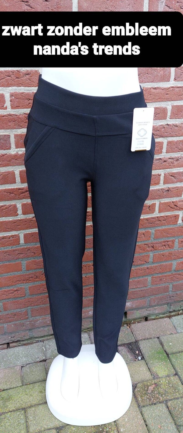 COMFORTBROEK ZWART