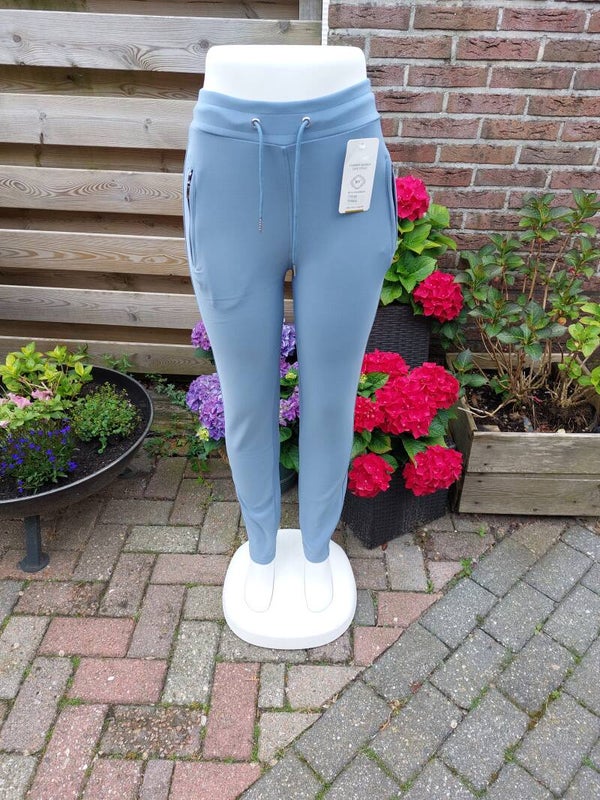 COMFORTBROEK NIEUW 👖😍Grey orchid touwtje en rits