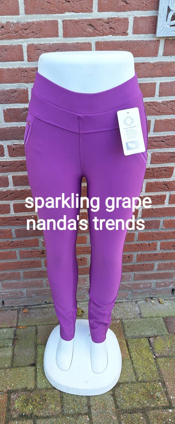 Nieuw sparkling grape comfortbroek