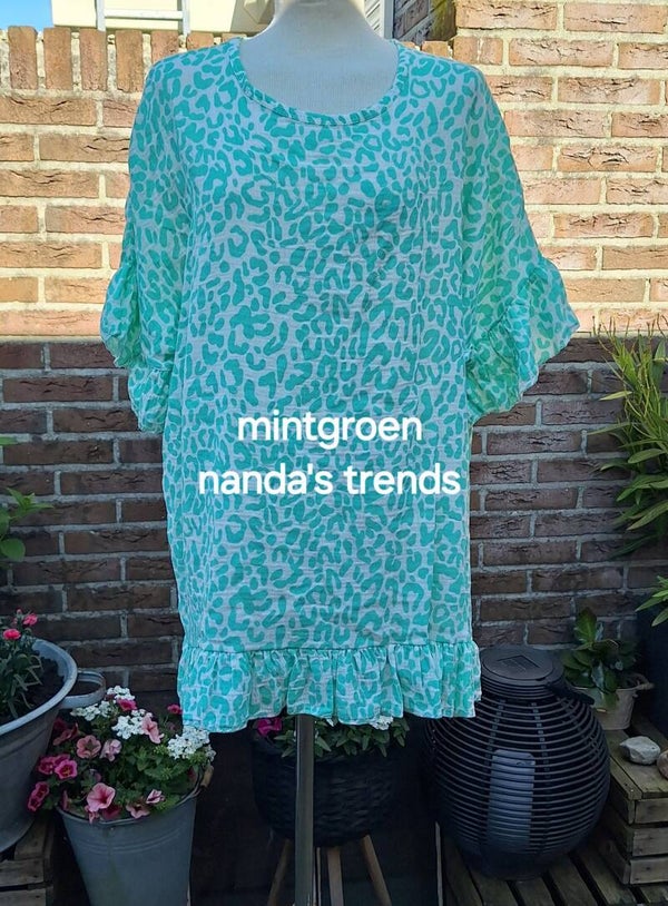 Nieuwe collectie panterprint roezel