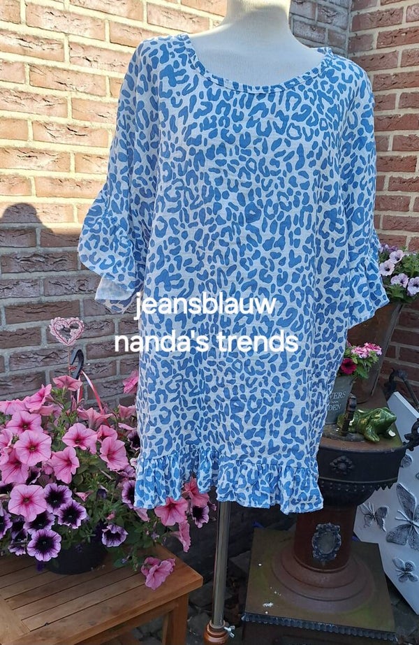 Nieuwe collectie panterprint roezel