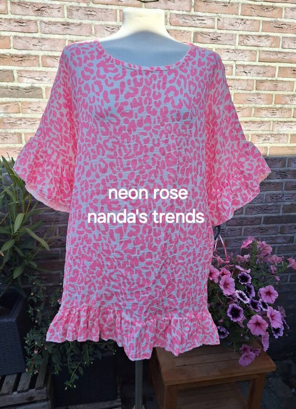 Nieuwe collectie panterprint roezel