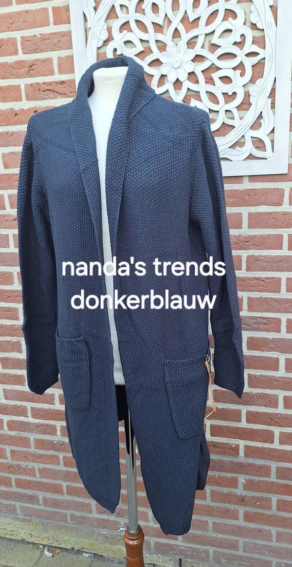 Donkerblauw vest lot83