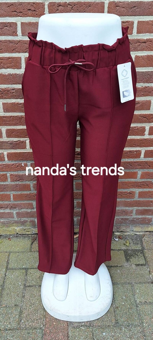 Comfortbroek  r272 bordeaux