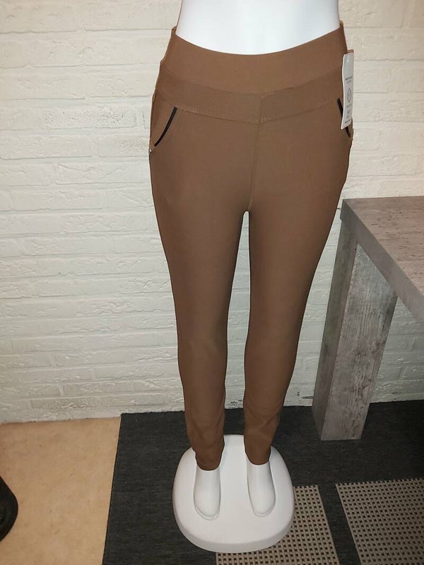 Comfortbroek camel ansl embleem