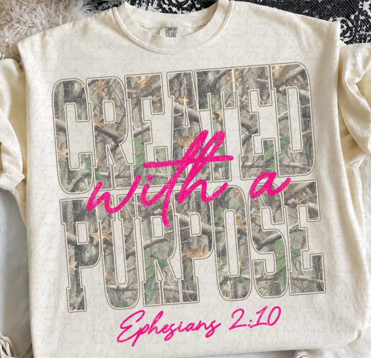 CREATED WITH A PURPOSE