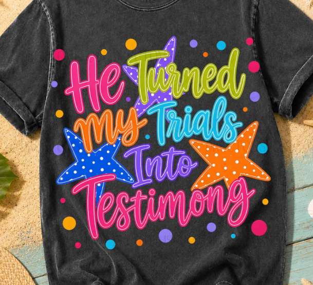 HE TURNED