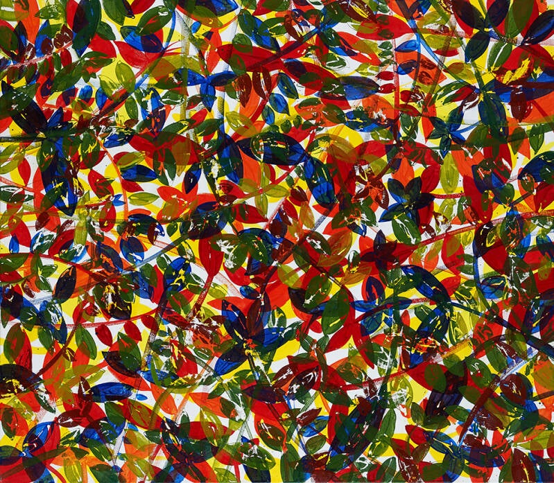 Jeden Tag 2017, Acryl auf Leinwand, 140 x 160 cm