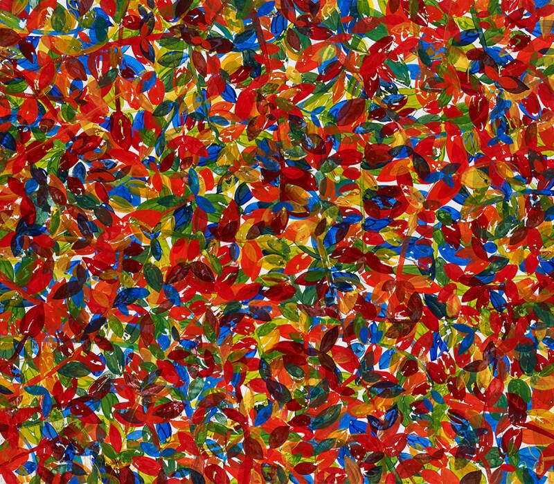 Ich glaube an die Zärtlichkeit  2017, Acryl auf Leinwand, 140 x 160 cm