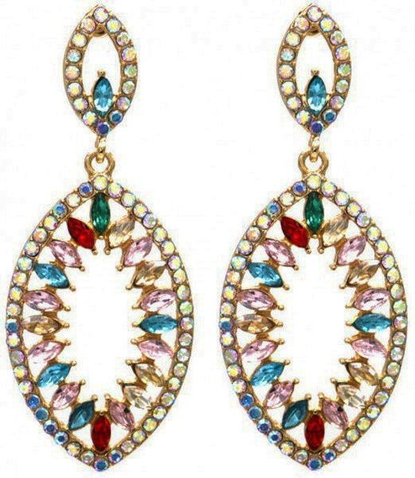 Statement colour oorbellen