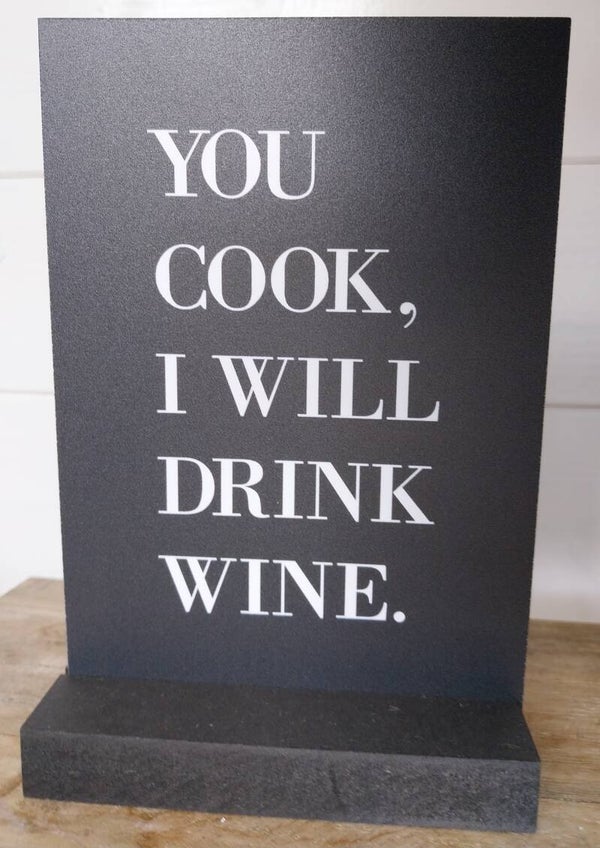 You will cook