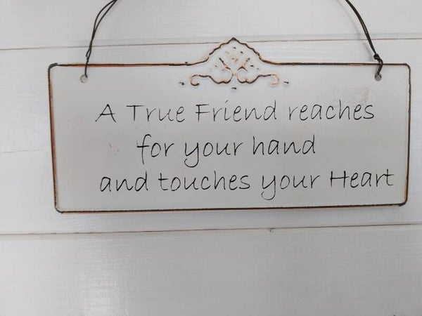 A true friend reaches
