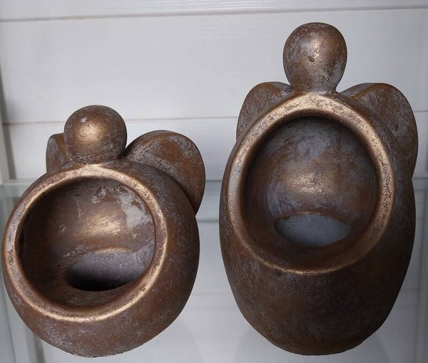 Engel theelichthouder set