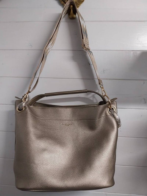 Damestassen set Montana taupe metal