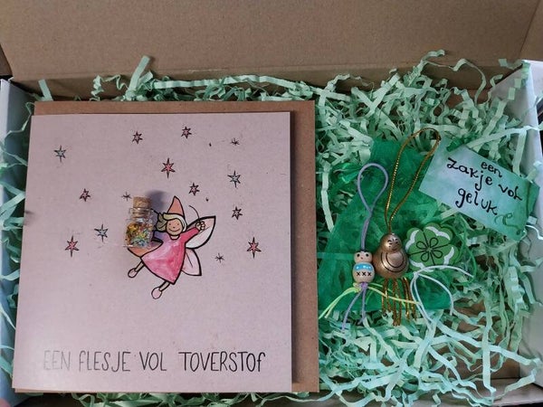 Brievenbusdoosje Toverflesje voor kids