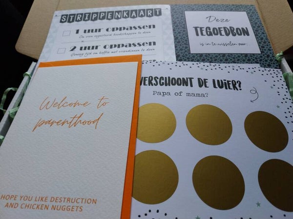 Brievenbusdoosje Welcome to parenthood