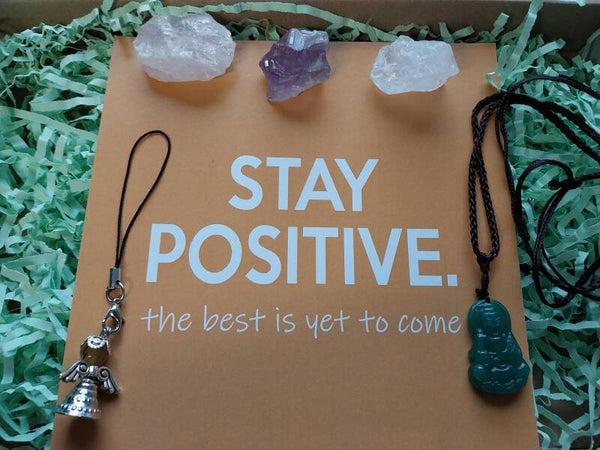 Brievenbusdoosje stay positive