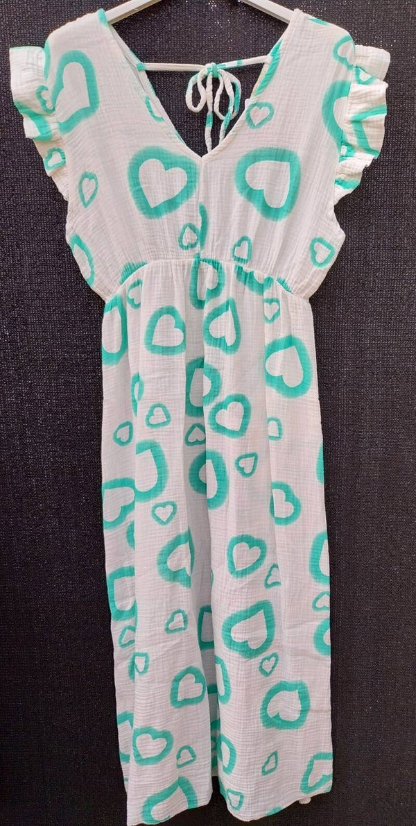 Hartjes jurk mint