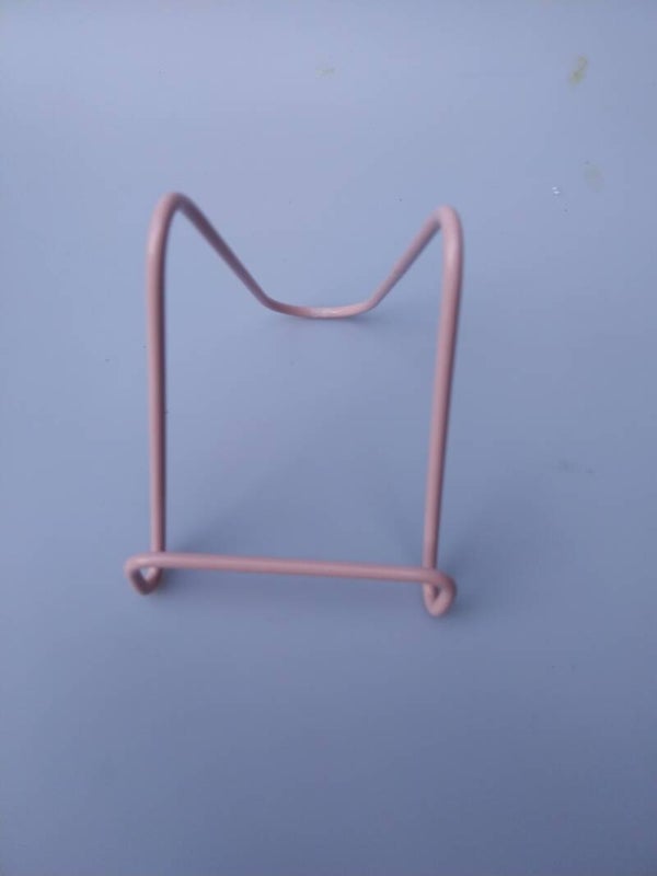 Houder roze metaal