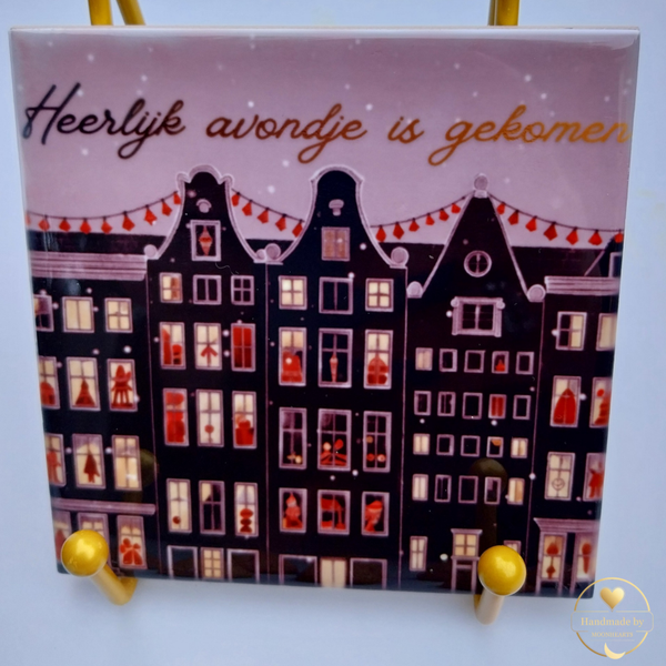 Tegeltje Heerlijk avondje