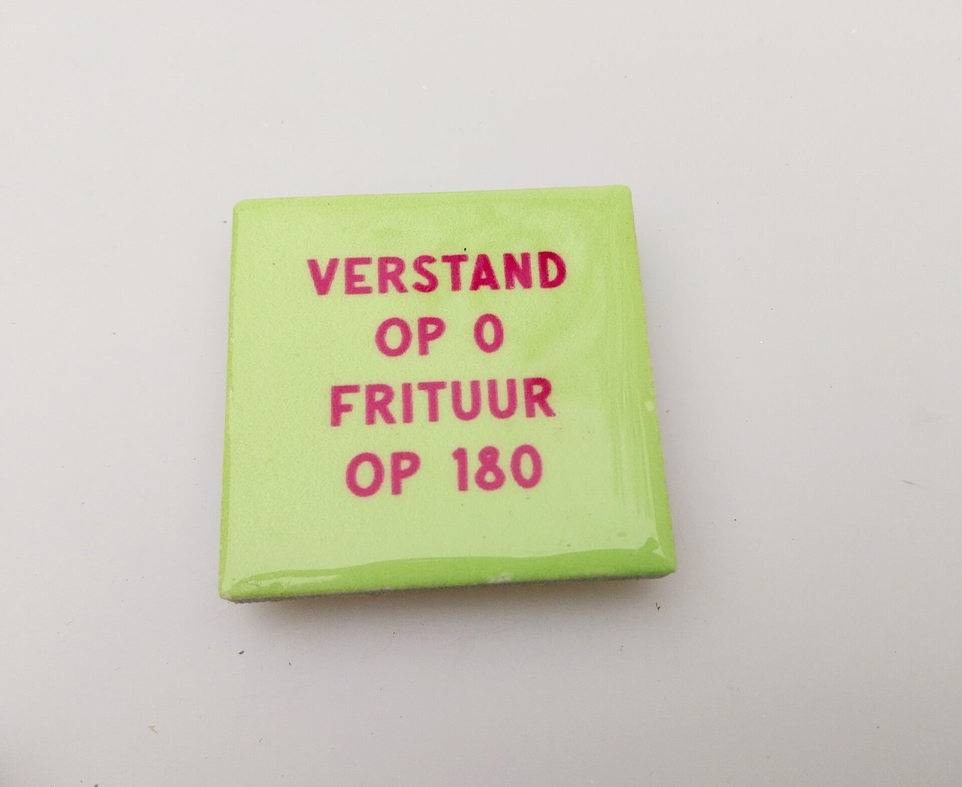 Magneettegeltje frituur