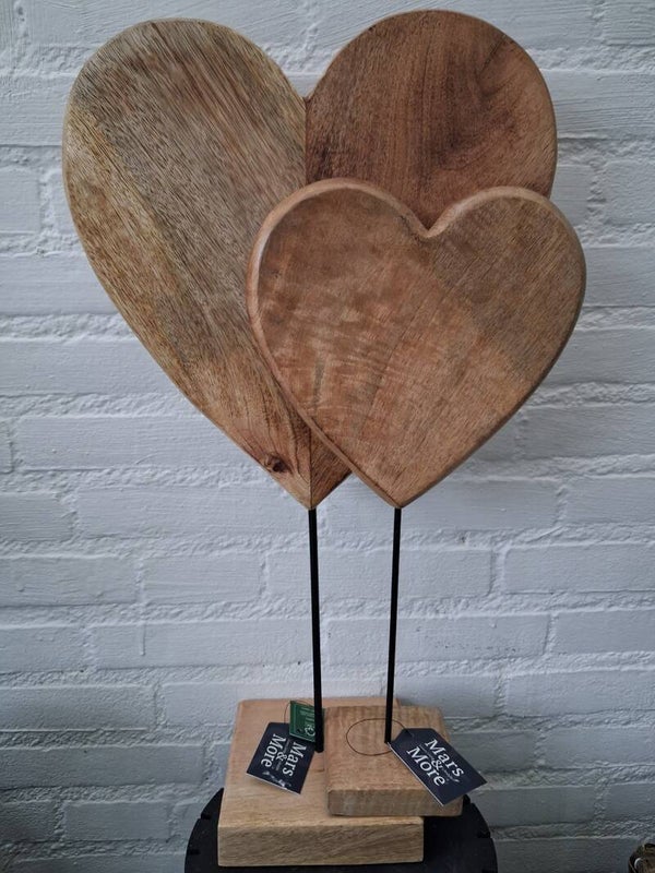 Mango hart op standaard L
