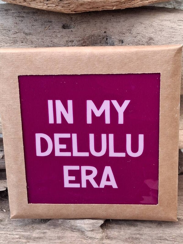 Tegeltje in mijn delulu era