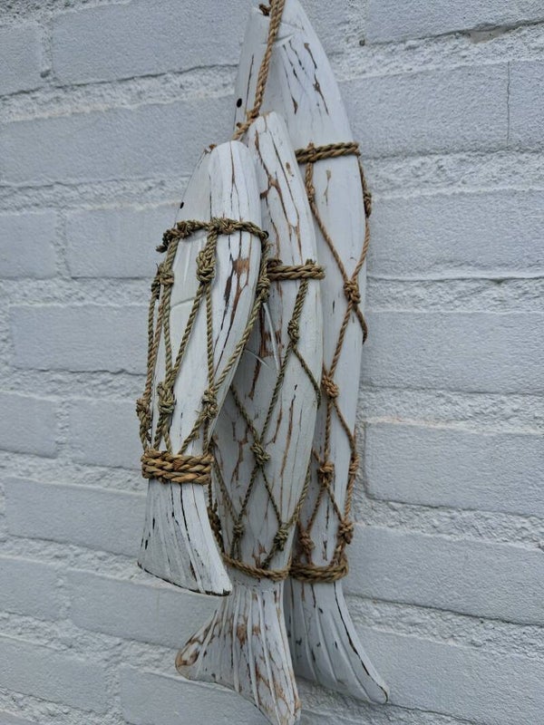 Ibiza Beach style fish rope set of 3