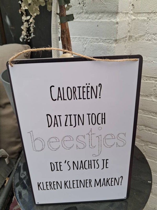 Wandbors calorieën zijn toch