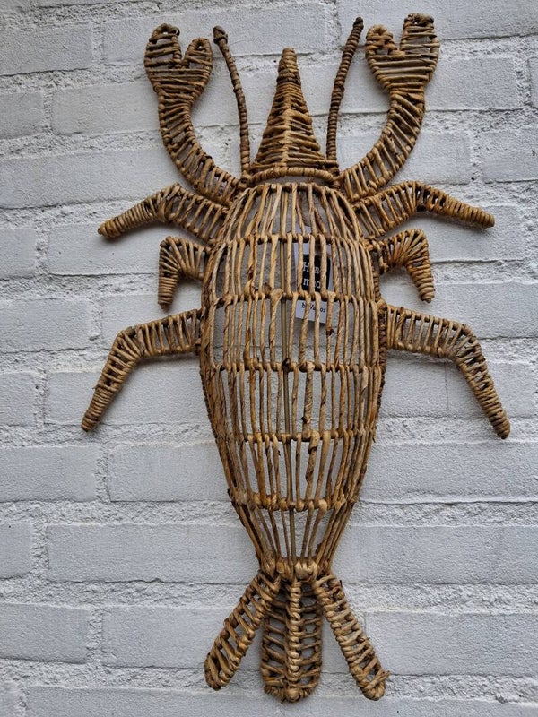 Rotan kreeft walldeco