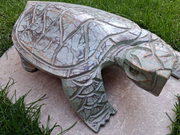 Ibiza Style Wooden Turtle large