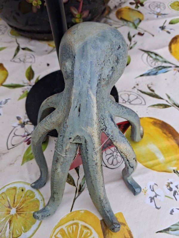Ibiza Beach Style  Iron octopus  goud groen