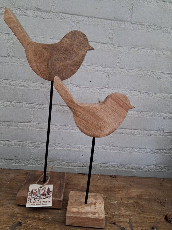 Vogel mangohout op voet