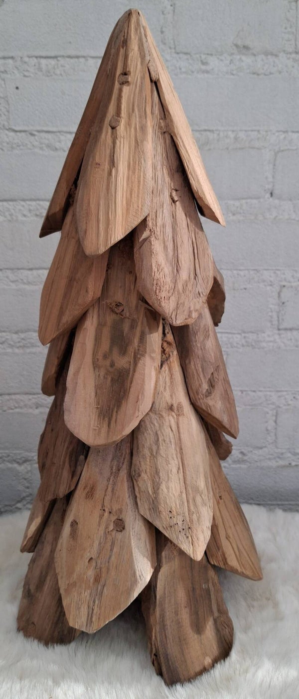 Houten kerstbomen 40 cm