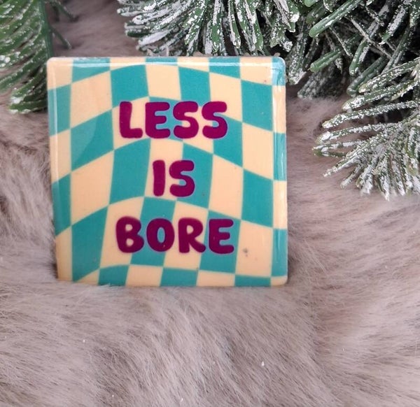 Magneet less is bore