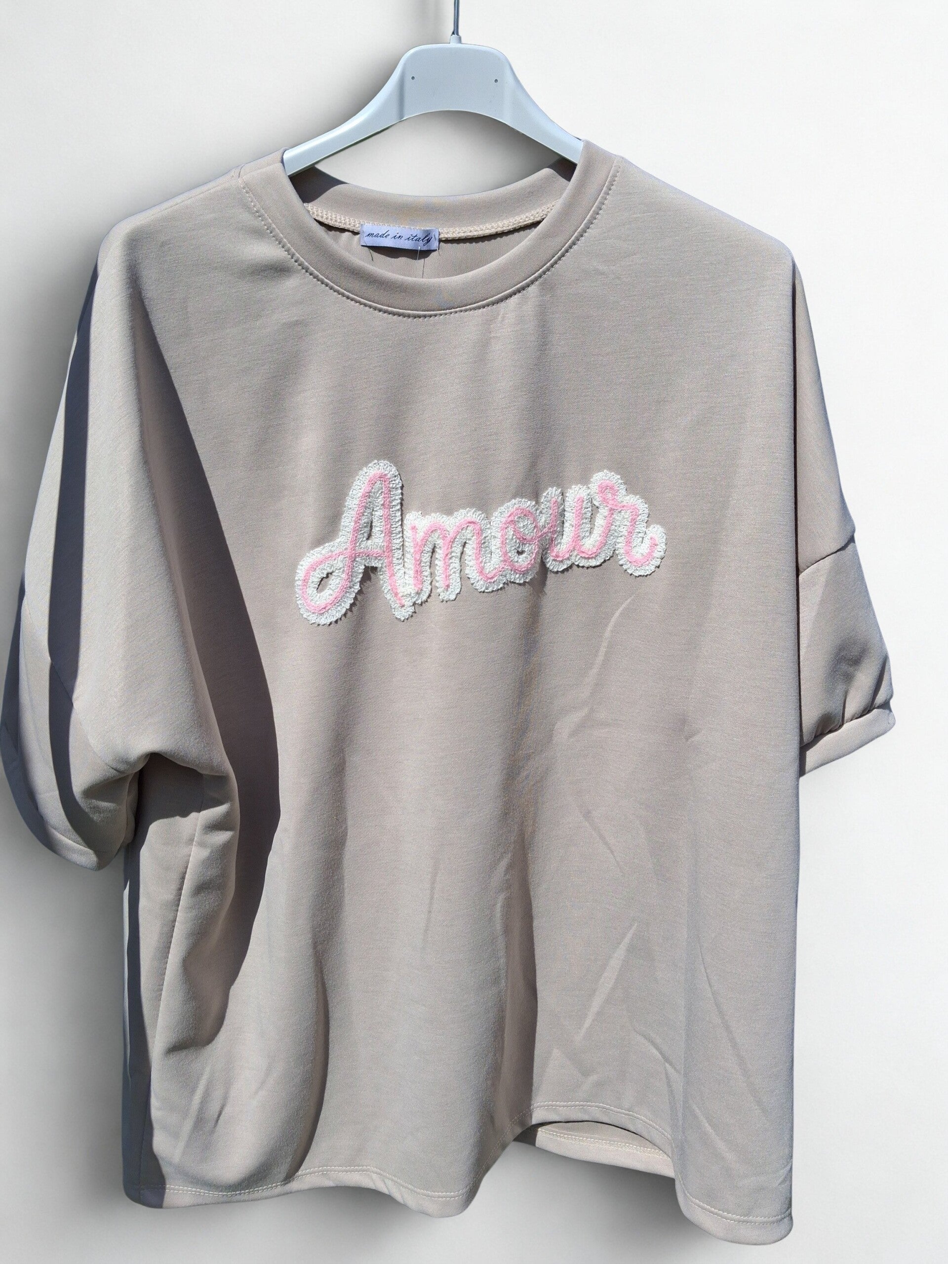 Soft top L'Amour beige