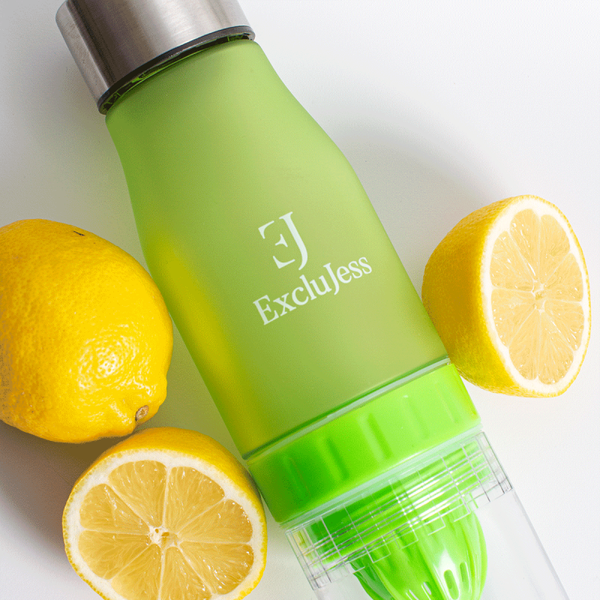 Groene drinkfles juicer by ExcluJess