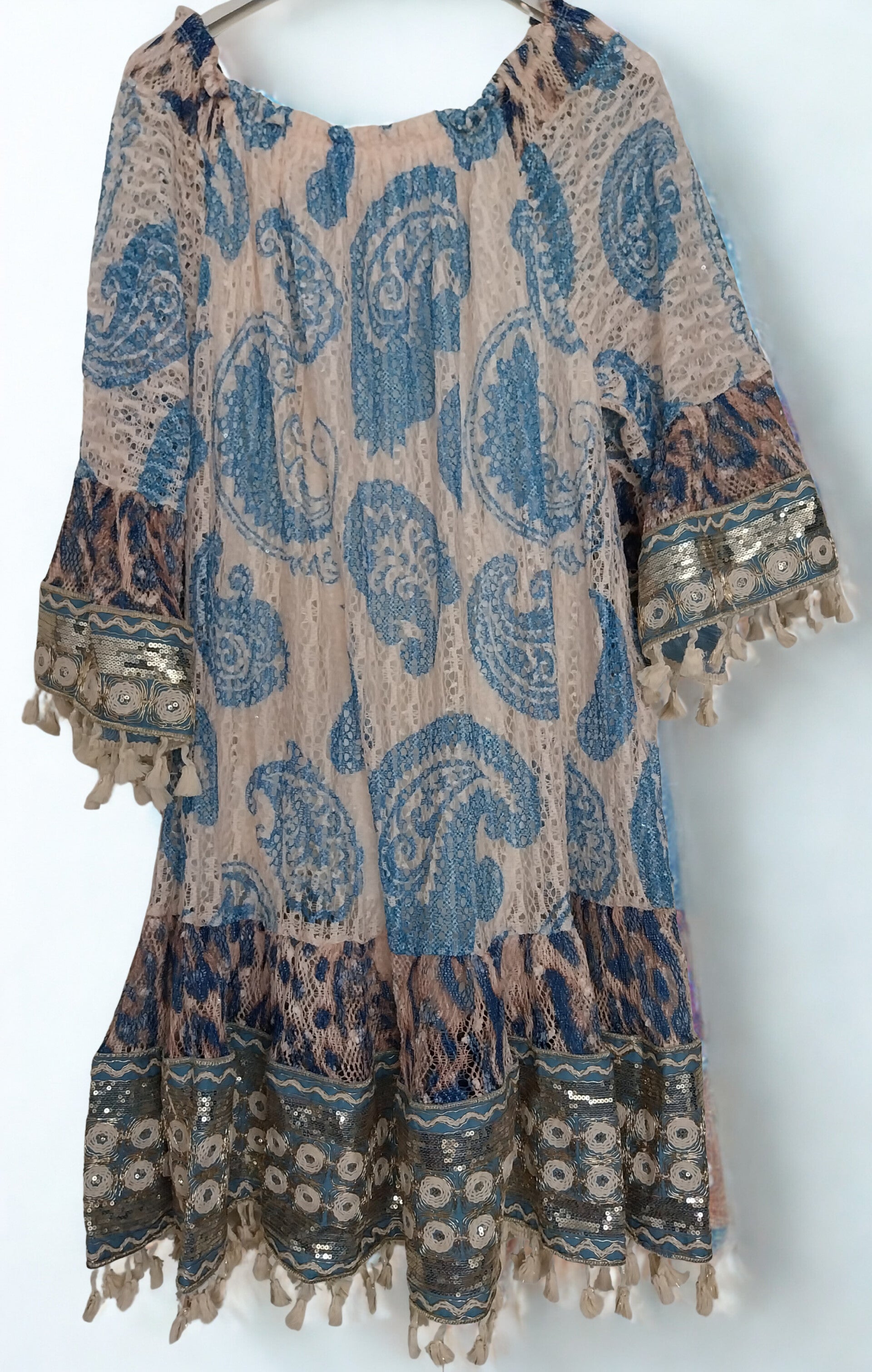 Ibiza Dress  Blue