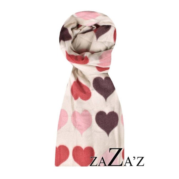 Sjaal met hartjes
